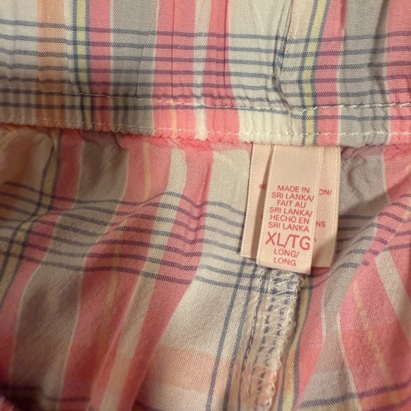 Victoria's Secret Pink Plaid Pajama Set - Picture 7 of 9